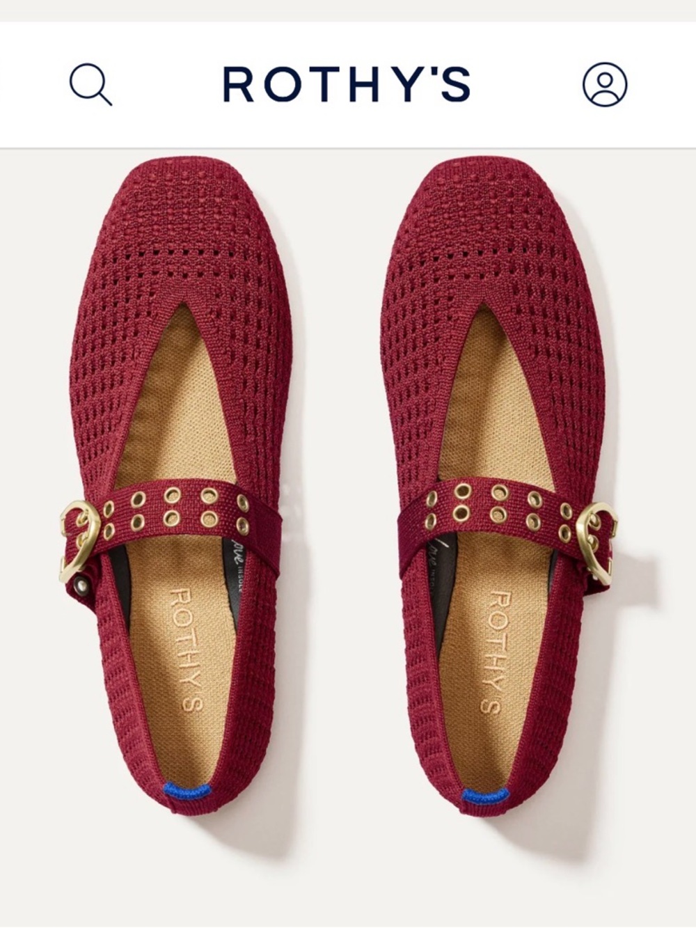 NWT Rothy's Women's The Max Buckle Mary Jane